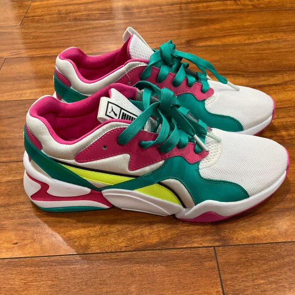 PUMA Nova Sci-Fi Leather Sneaker - Picture 2 of 6